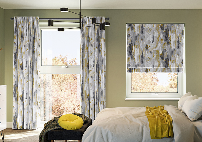 Interstellar, Grey - Made to Measure Curtains - Image 3